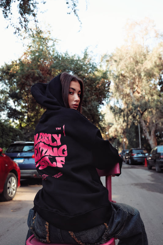 Endlessly Creating Myself Oversized Hoodie