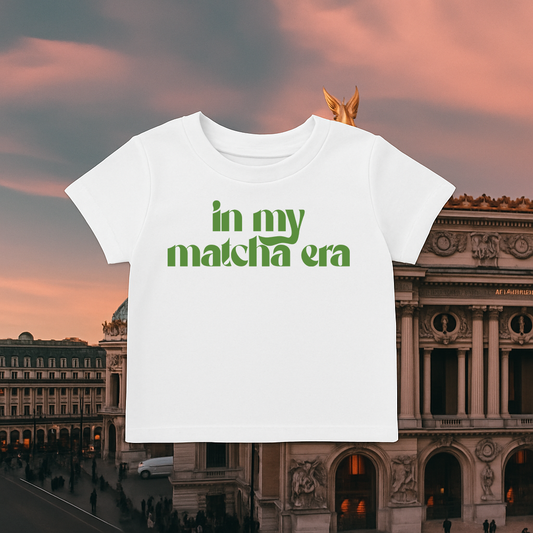 In My Matcha Era Baby Top (LAST ITEM)