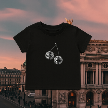 Disco Cherries Baby Top