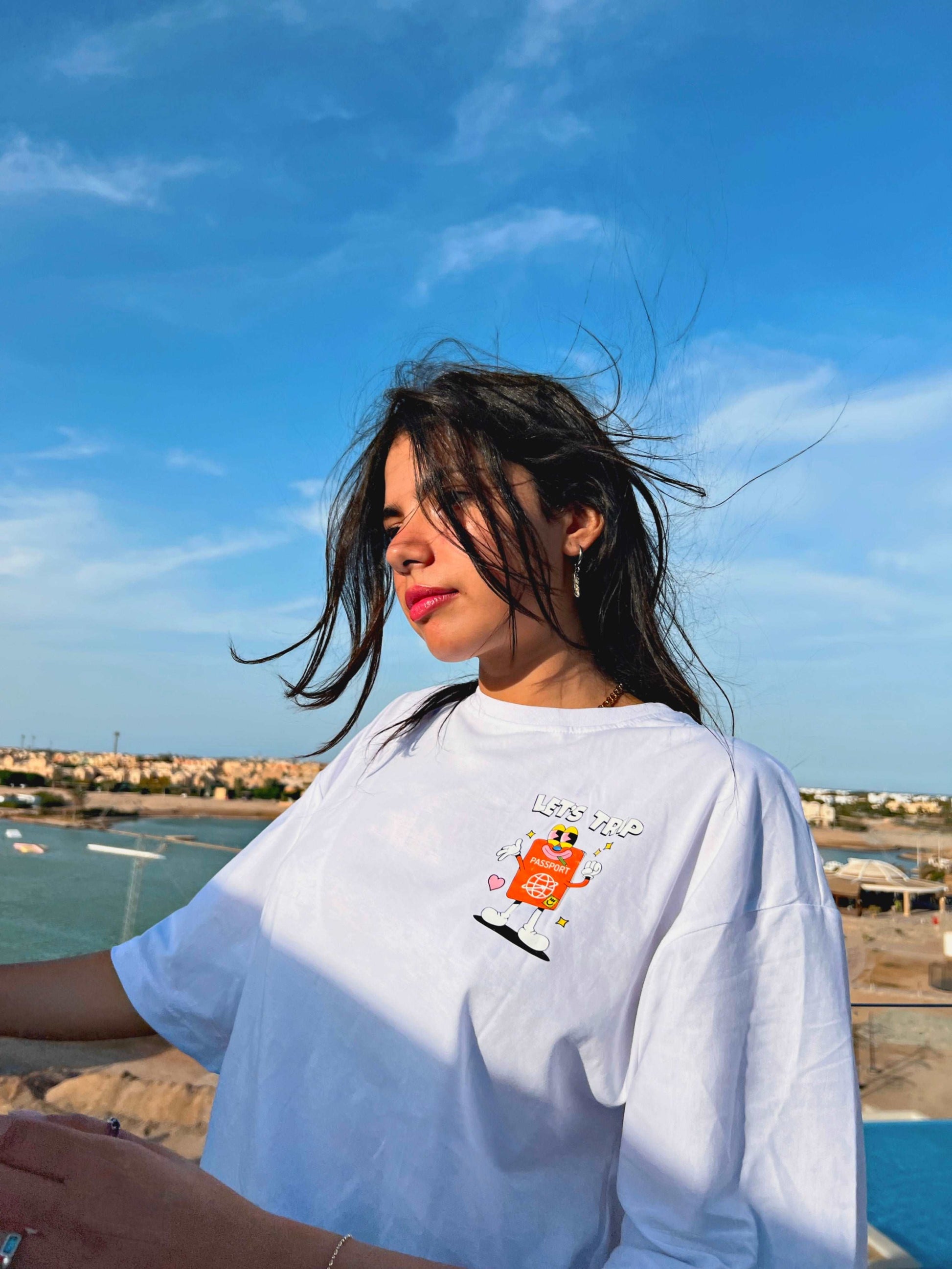 Time To Run From Reality Oversized T-shirt