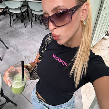 Porsche Text Baby Top