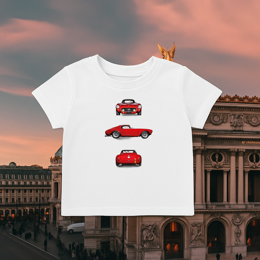 Vintage Cars Baby Top